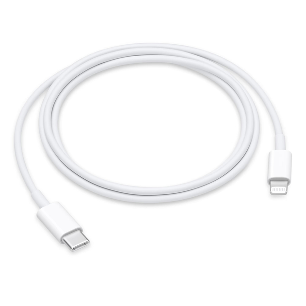 Кабель для быстрой зарядки айфон айпад Apple iPhone 8 X 11 12 13 14 Pro Max Plus Mini Type C to Lightning USB-C шнур тайпси лайтнинг для швидкого заряджання iOS устройств Apple Белый LEXEGO CZ-TC1 - изображение 3