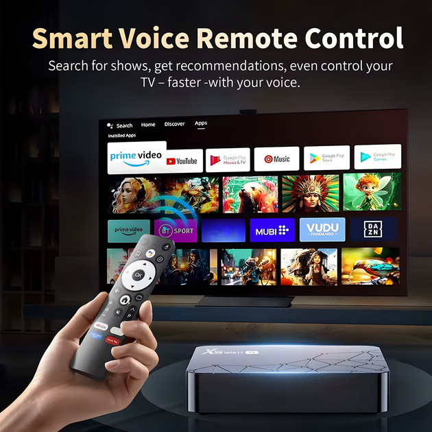 Смарт-приставка X88 Mini 14 TV Box Android 14 RK3518 2/16 ГБ с
