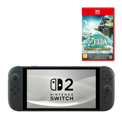 Набор Консоль Nintendo Switch 2 256GB Black + Игра The Legend of