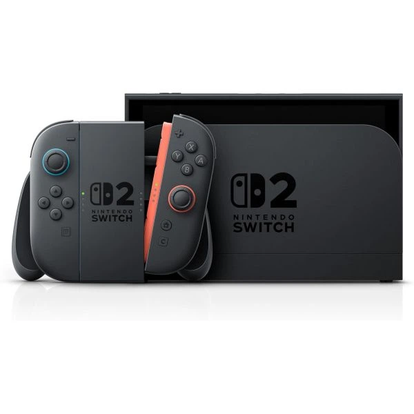 おもちゃ Nintendo Switch Игровая приставка Nintendo Switch with Neon Blue and Neon Red Joy