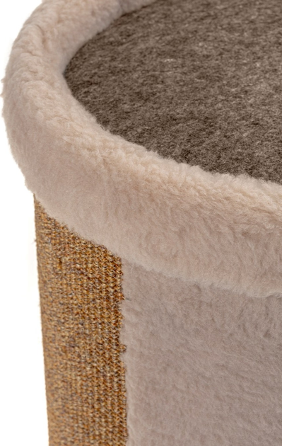 Кігтеточка для кота Comfy TUBE ECO 36 x 63 см бежева (5905546337915) - зображення 3