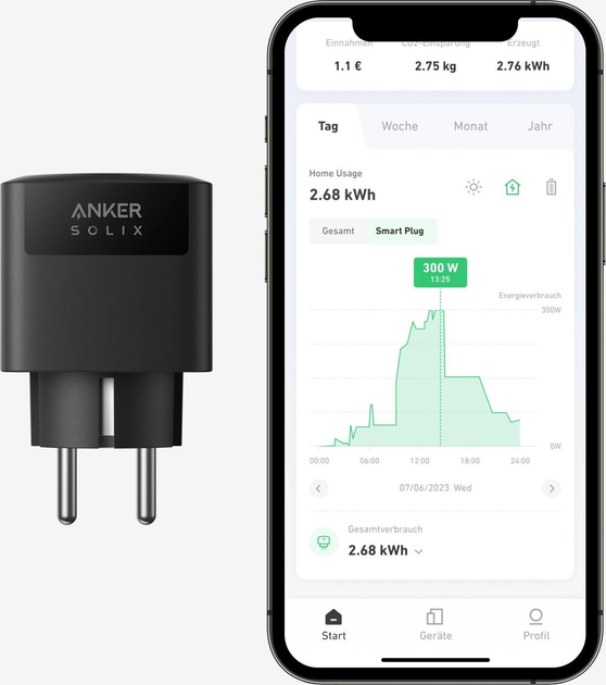 Inteligentne gniazdko Anker Solix Smart Plug (A17X8311) - obraz 2