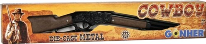Karabin Gonher Strzelba Kowbojska Metalowa 8 naboi (8410982009908) - obraz 1