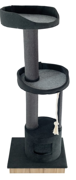 Кігтеточка для кота Comfy MEGA JACK 152 см сіра (5905546338998) - зображення 1