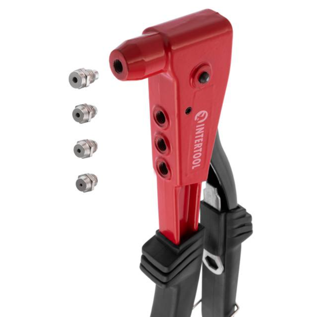 Заклепочник Intertool 250 мм гумові ручки (RT-0006) - Фото 3 Заклепочник Intertool 250 мм гумові ручки (RT-0006) - зображення 3