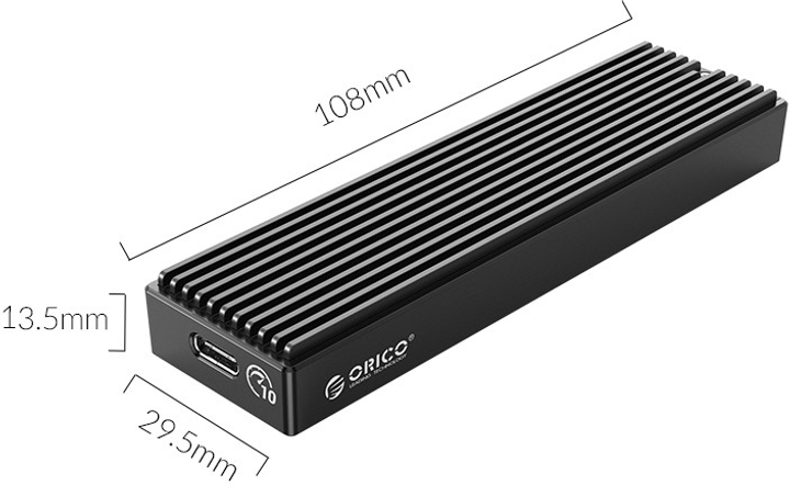 Obudowa dysku Orico M2PV-C3 M.2 NVME USB-C (6942227137791) - obraz 6