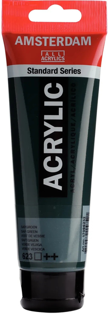 Farba akrylowa Amsterdam Sap Green 623 120 ml (8712079158521) - obraz 1