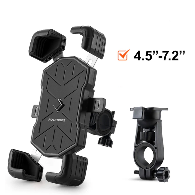 Uchwyt na telefon Rockbros for bicycle Black (25210030001) - obraz 5