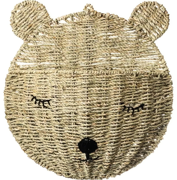 Kosz do przechowywania zabawek Olsen Home pleciony 30 cm (5740007820083) - obraz 1