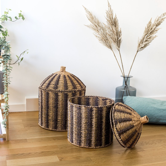 Кошики для зберігання іграшок Olsen Home плетені 2 шт (5740007820045) - зображення 3