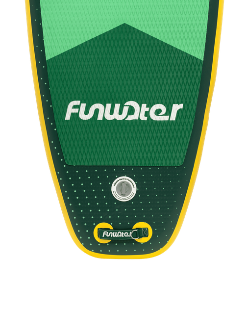 SUP-дошка надувна Funwater Paddleboard Green 11"6 350x90x15 см Двошаровий Сап, Універсальний Сап борд - Фото 7 SUP-дошка надувна Funwater Paddleboard Green 11"6 350x90x15 см Двошаровий Сап, Універсальний Сап борд - зображення 7