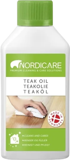 Olejek teakowy Nordicare 250 ml (5709011205200) - obraz 1
