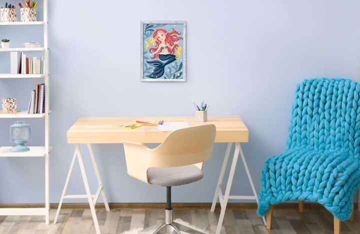 Malowanie po numerach Ravensburger CreArt Enchanting Mermaid (4005556236213) - obraz 4
