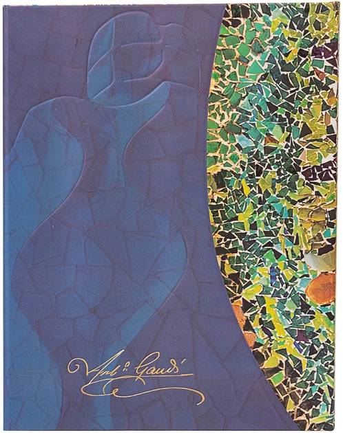 Блокнот Paperblanks Антонио Гауди – Мозаики 18х23 см 144 нелинированные страницы (9781439797938) - Фото 2 Блокнот Paperblanks Антонио Гауди – Мозаики 18х23 см 144 нелинированные страницы (9781439797938) - изображение 2
