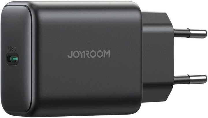 Мережевий зарядний пристрій JOYROOM JR-TCG13 USB-C 45W GaN для Samsung Ultra Black (6956116729325) - зображення 4