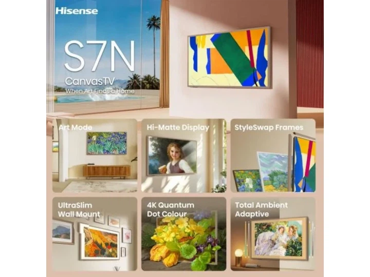 Телевізор Hisense 55S7NQ - изображение 2