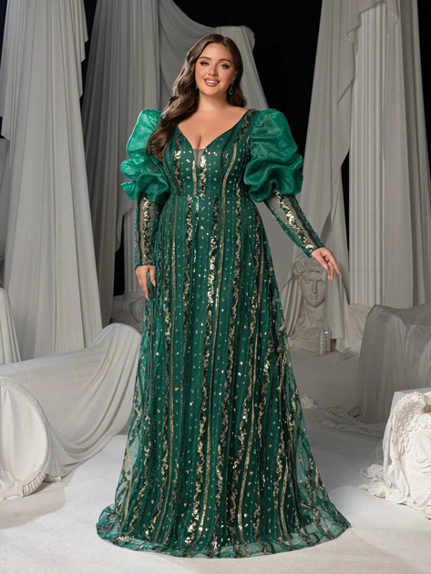 Сукня осіння жіноча SHEIN GD-00226667 1XL Зелена від Rozetka на платформі USKIDKA Акція на Сукня осіння жіноча SHEIN GD-00226667 1XL Зелена від Rozetka