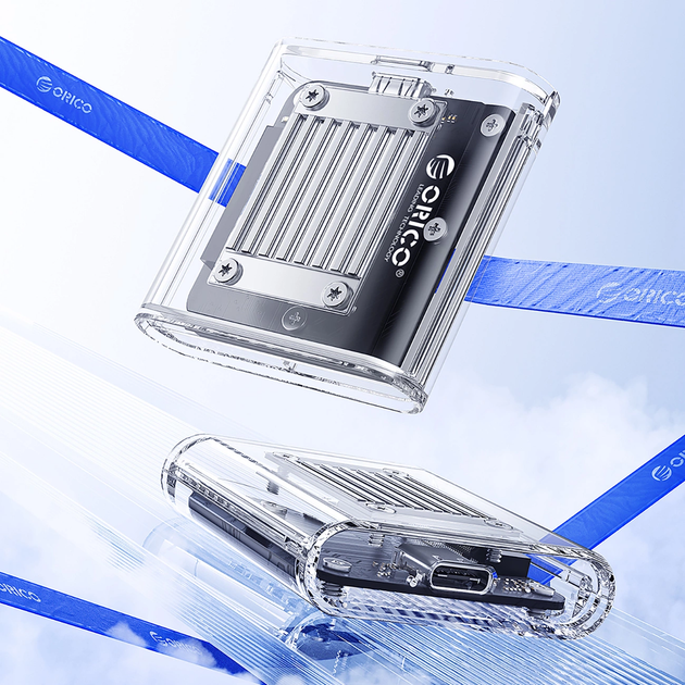 Obudowa dysku Orico TC20-M2-10G M.2 NVME USB-C 3.2 (6942227137623) - obraz 6