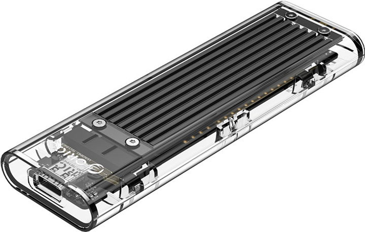 Obudowa dysku Orico TCM2-C3 M.2 NVME USB-C Black (6942227137807) - obraz 1
