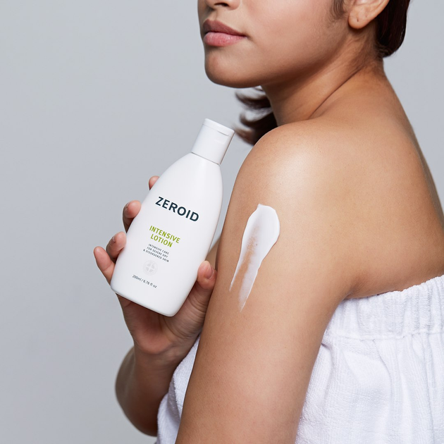 Lotion do ciaa nawilżający Zeroid Intensive do skóry suchej i wrażliwej 200 ml (8809048411883) - obraz 3