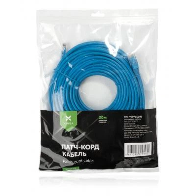 Патч-корд Vinga UTPCat5e 20 m COPPER (VCPPCC20B) - Фото 4 Патч-корд Vinga UTPCat5e 20 m COPPER (VCPPCC20B) - зображення 4