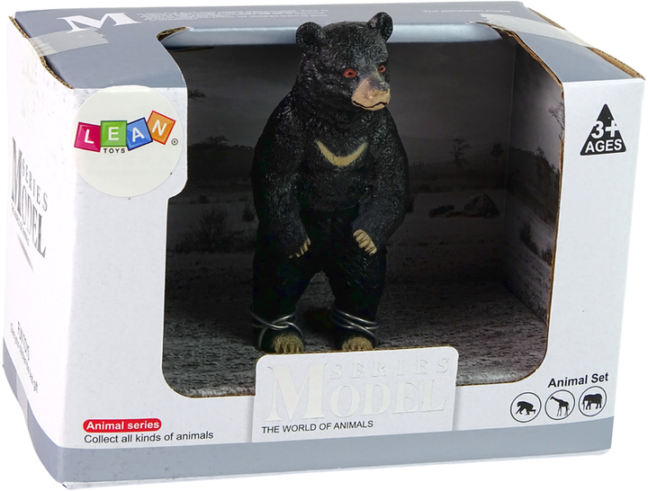 Набір фігурок Lean Toys Animals of the World Teddy Bear Animals 5 см 2 шт (5905214971076) - зображення 1