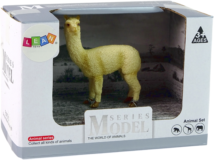 Колекційна фігурка Lean Toys Тварини світу Лама 3 см (5905214971144) - зображення 1