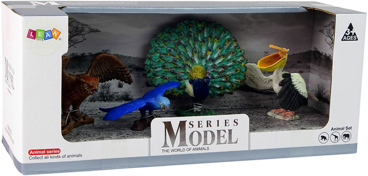 Набір фігурок Lean Toys Animals of the World Birds 4 шт (5905214971649) - зображення 1