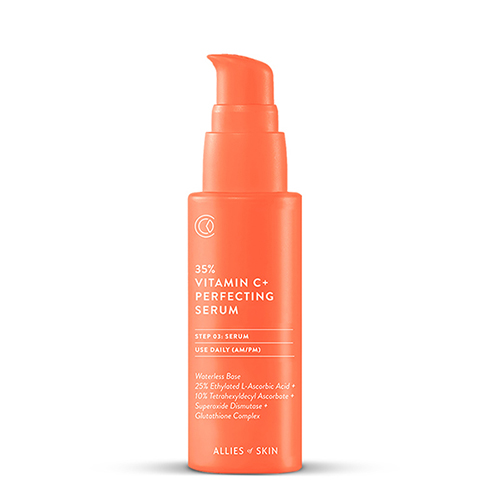 Сироватка з вітаміном С для обличчя 35% Vitamin C+ Perfecting Serum Allies of Skin 30 мл - Фото 1 Сироватка з вітаміном С для обличчя 35% Vitamin C+ Perfecting Serum Allies of Skin 30 мл - зображення 1