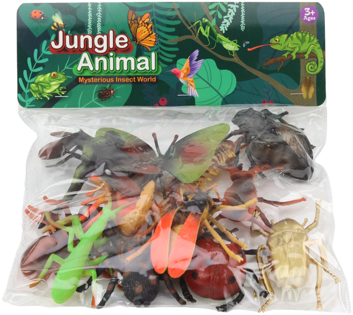 Zestaw figurek Lean Toys Owady 12 szt (5905991005087) - obraz 1