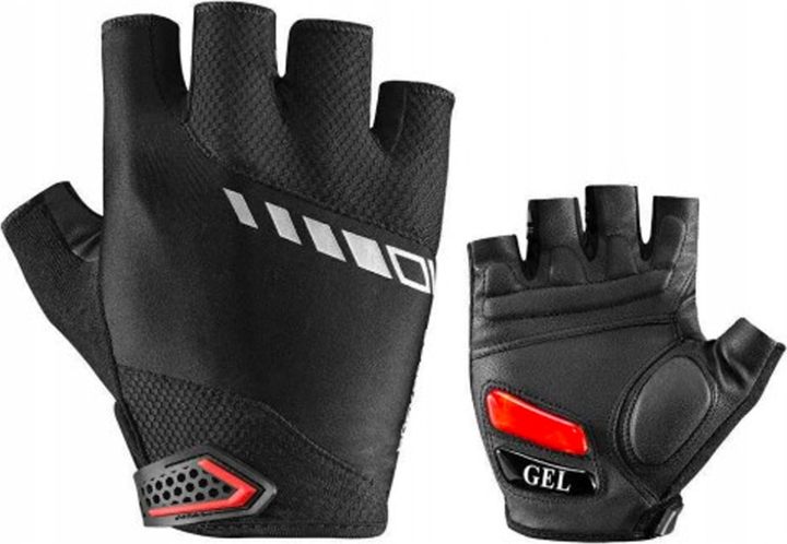 Rękawiczki rowerowe Rockbros z wkładkami żelowymi S143-BK XL Black (5907769312717) - obraz 2