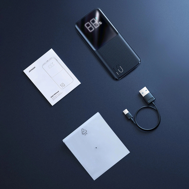 Павербанк Joyroom 10000mAh 22.5W PD QC3.0 Black (JR-QP191) - зображення 3