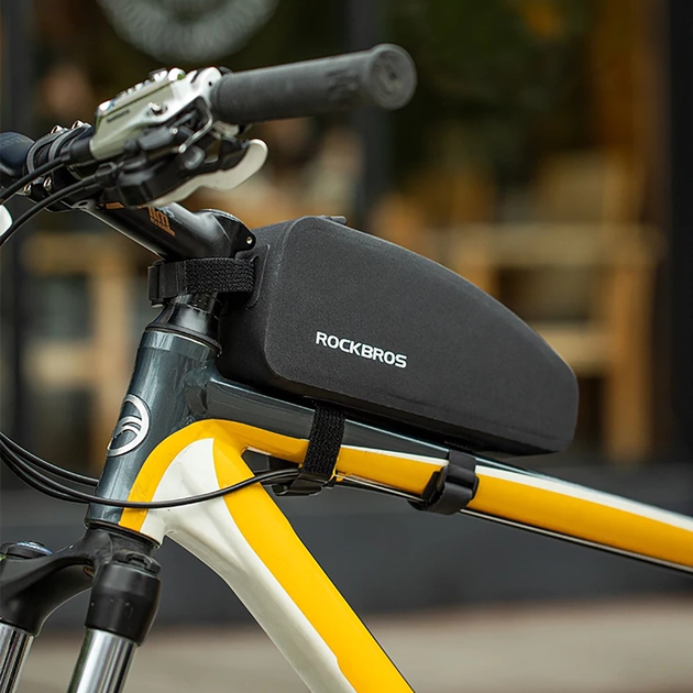 Велосумка RockBros AS-019 Bicycle Frame Bag Waterproof 1.5 l Black (5907769362132) - зображення 12
