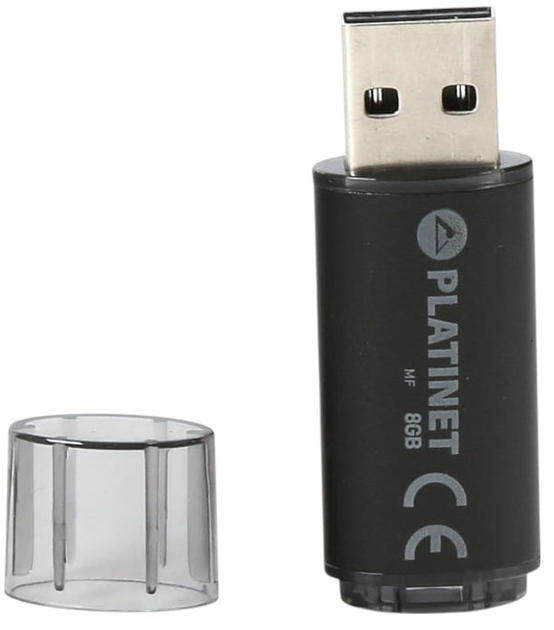 Pendrive Platinet X-Depo 8GB USB 2.0 Black (PMFE8B) - obraz 2