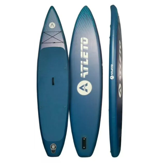 SUP-дошка надувна для плавання Atleto 350 см лагуна + сидіння - зображення 2