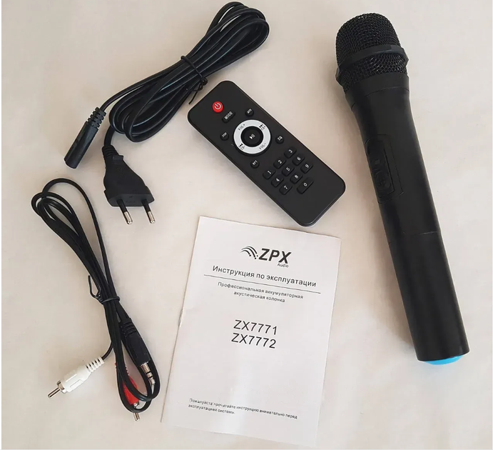 Портативна акустична колонка ZPX ZX-7771 - Фото 9 Портативна акустична колонка ZPX ZX-7771 - зображення 9