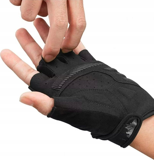 Велорукавички Rockbros S247 M Black (5907769312878) - зображення 3