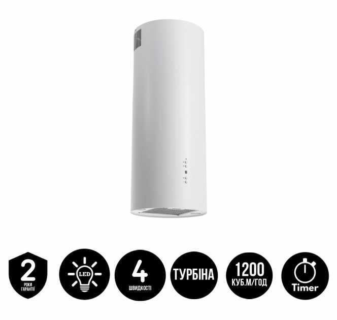 Вытяжка GRANADO Segovia 3604-1200 white - изображение 2