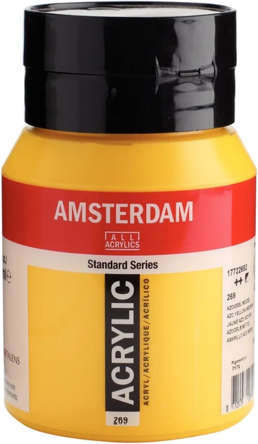 Фарба акрилова Amsterdam Azo Yellow Medium 269 500 мл (8712079281618) - зображення 1