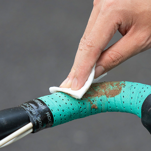 Обмотка керма RockBros Handlebar Tape Perforated Silicone Green (71240004008) - зображення 12
