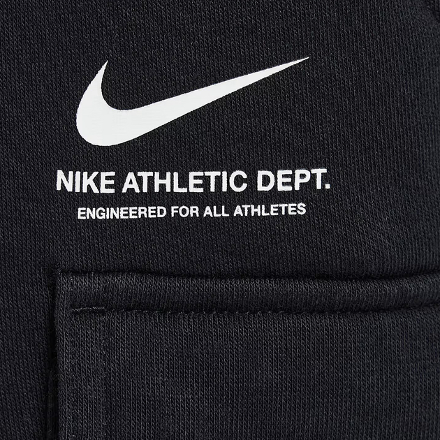 Дитячі спортивні штани-джогери для хлопчика Nike B NSW SI FLC Cargo Pant BB HV6972-010 128-137 S Чорні (197861861243) - зображення 7
