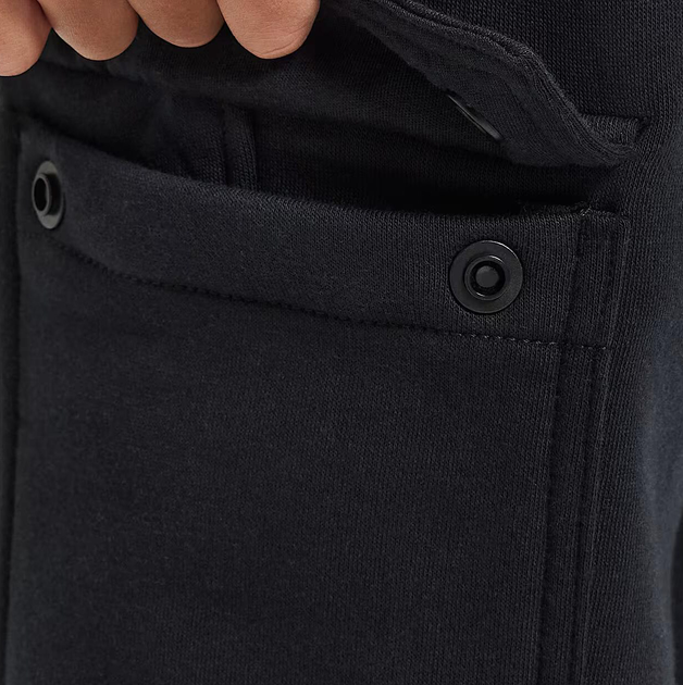 Дитячі спортивні штани-джогери для хлопчика Nike B NSW SI FLC Cargo Pant BB HV6972-010 128-137 S Чорні (197861861243) - зображення 8