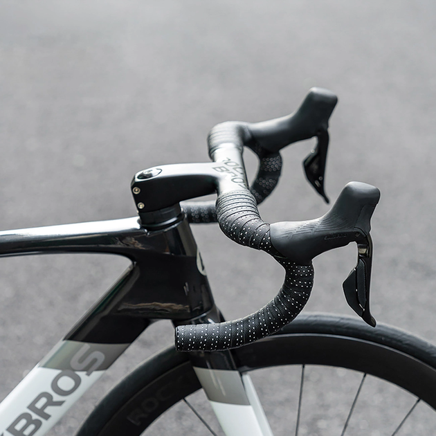 Обмотка керма RockBros PU Handlebar Tape "Velour" Pattern Grey (71240004014) - зображення 8