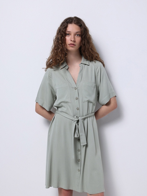 Сукня-сорочка коротка літня жіноча Colin's CL1073826MGR XS Mint Green від Rozetka на платформі USKIDKA Акція на Сукня-сорочка коротка літня жіноча Colin's CL1073826MGR XS Mint Green від Rozetka
