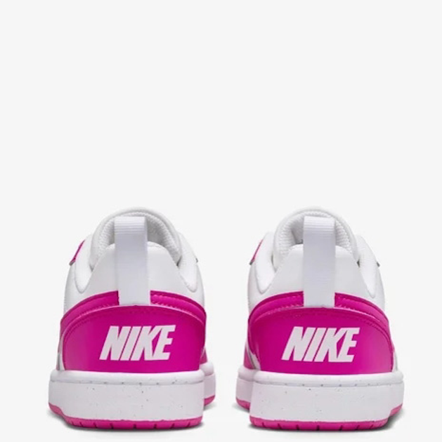 Sneakersy młodzieżowe dla dziewczynki Nike Court Borough Low Recraft (GS) DV5456-123 36.5 (4.5Y US) Białe z różowym (197859892426) - obraz 4