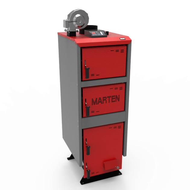Котел твердопаливний тривалого горіння Marten Comfort MC-40 - зображення 2