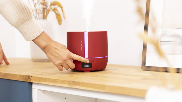 Nawilżacz powietrza Cecotec Pure Aroma 550 Connected Garnet Czerwony (5645) - obraz 7