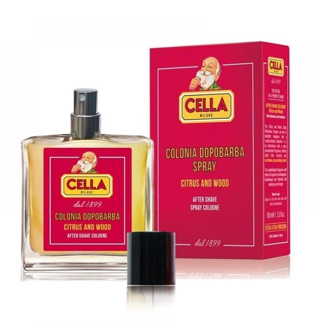 Одеколон Cella Aftershave Cologne Spray Citrus and Wood 100ml - Фото 1 Одеколон Cella Aftershave Cologne Spray Citrus and Wood 100ml - зображення 1