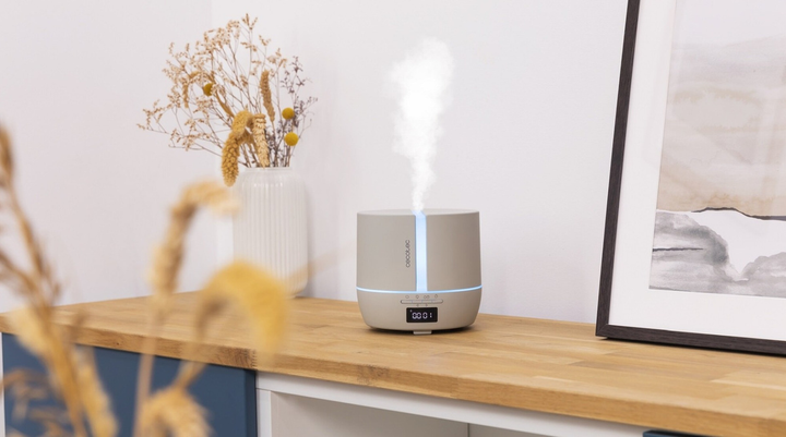 Зволожувач повітря Cecotec Pure Aroma 550 Connected Sand Бежевий (5642) - зображення 8