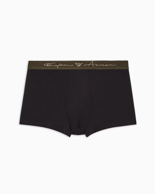 Труси чоловічі боксери Emporio Armani XL Чорний (EM000363-black) - Фото 3 Труси чоловічі боксери Emporio Armani XL Чорний (EM000363-black) - изображение 3